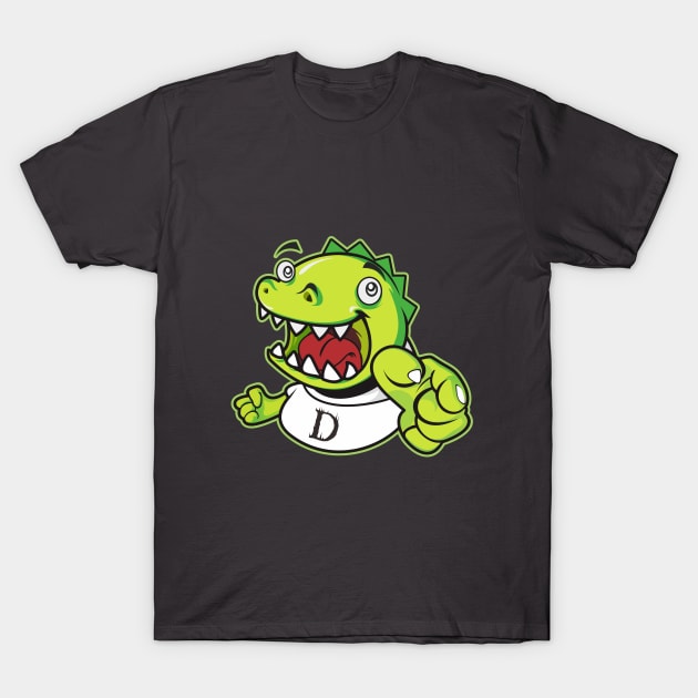 Dino T-Shirt by GoniseQeu